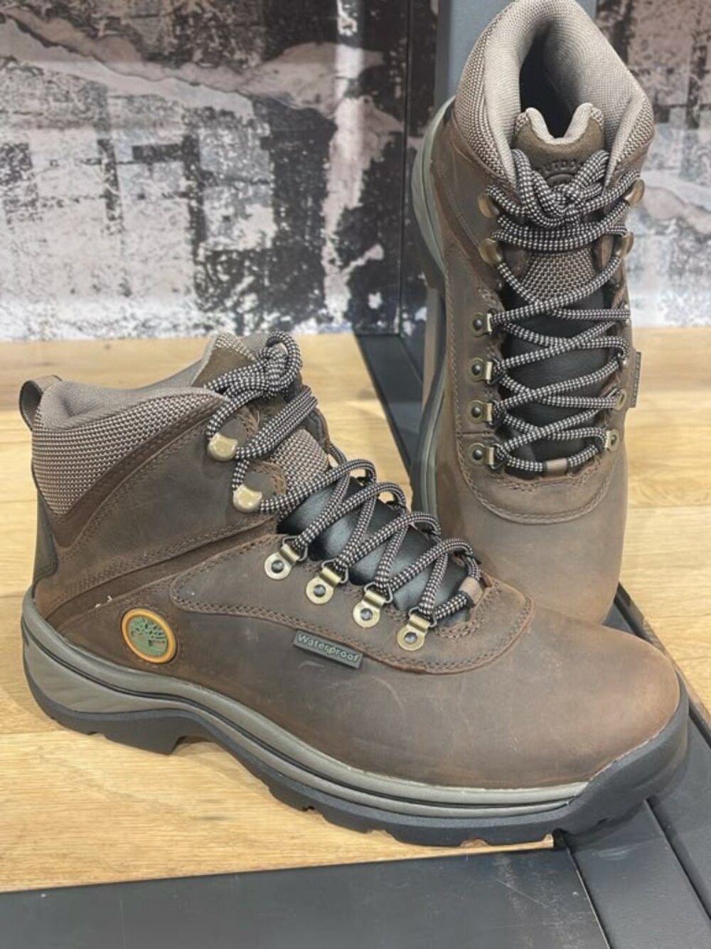 Timberland Men's White Ledge Mid Waterproof Boot Dark Brown 112135-214 ALL SIZES